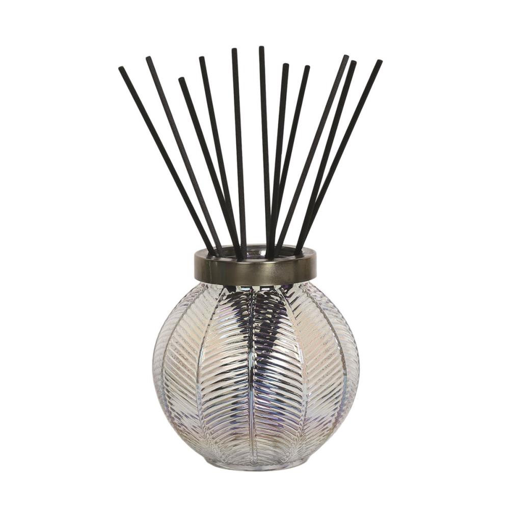 Aroma Clear Lustre Glass Large Reed Diffuser & 50 Fibre Reeds £8.69
